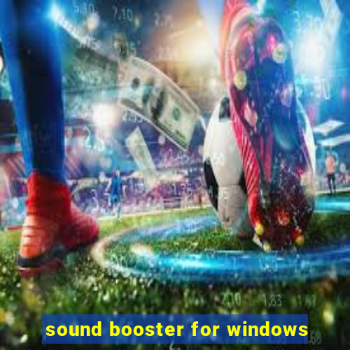 sound booster for windows